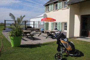 Terrasse du Golf de la presqu'ile du Cotentin