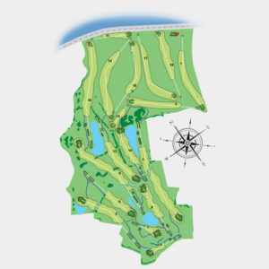 Parcours du Golf de la Presqu'ile du Cotentin