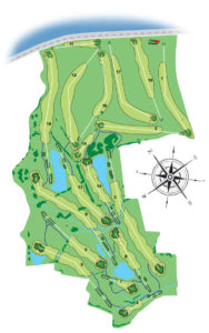 Parcours du Golf de la Presqu'ile du Cotentin