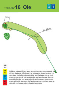Trou 16 - Oie